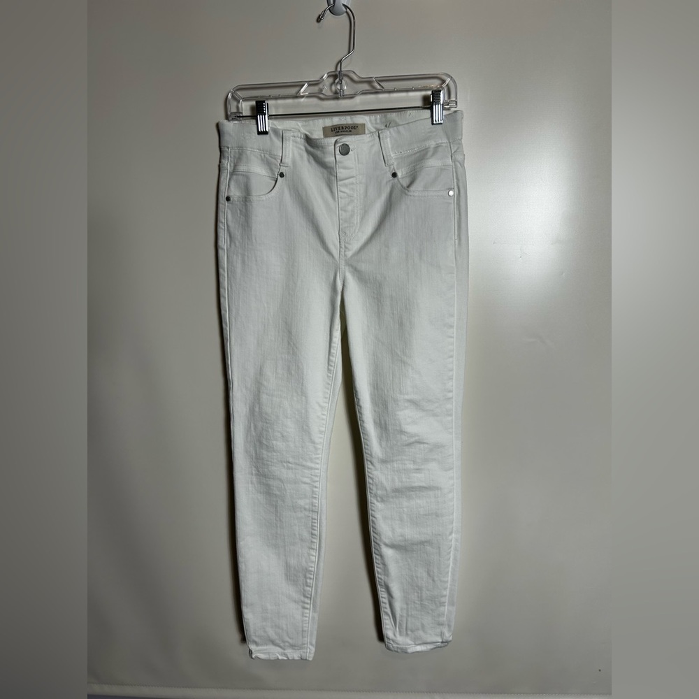 Liverpool White Skinny Ankle Jeans‎ - Like New